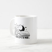 Ik heb mijn bedtijd gelezen koffiemok (Voorkant links)