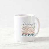 Ik heb mijn bedtijd gelezen koffiemok (Voorkant rechts)