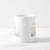 Ik heb mijn bedtijd gelezen koffiemok (Center)