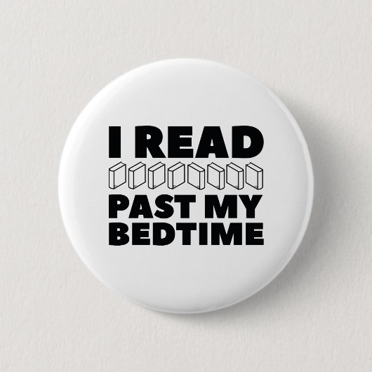 Ik heb mijn bedtijd gelezen ronde button 5,7 cm (Voorkant)