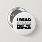 Ik heb mijn bedtijd gelezen ronde button 5,7 cm (Voorkant /achterkant)