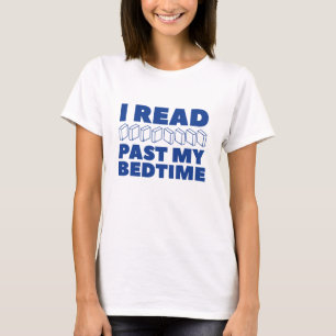 Ik heb mijn bedtijd gelezen t-shirt