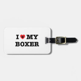 Ik heb mijn Boxer Bagagelabel