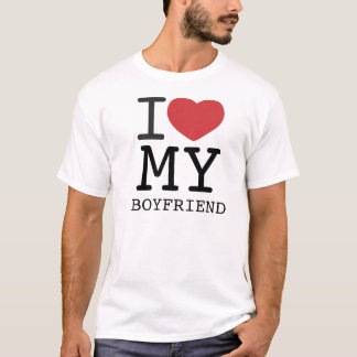 IK HEB MIJN BOYFRIEND AANpasbaar T-shirt