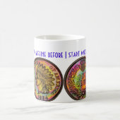 "Ik heb mijn cafeïne nodig..." Mok (Center)