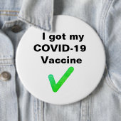 Ik heb mijn COVID-19 vaccin. Button (In situ)