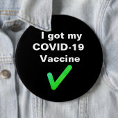 Ik heb mijn COVID-19 vaccin. Button (In situ)