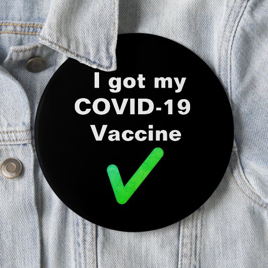Ik heb mijn COVID-19 vaccin. Button (In situ)