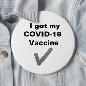 Ik heb mijn COVID-19 vaccin. Button (In situ)