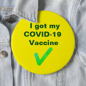 Ik heb mijn COVID-19 vaccin. Button (In situ)