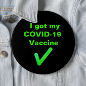 Ik heb mijn COVID-19 vaccin. Button (In situ)