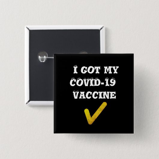 Ik heb mijn COVID-19 vaccin. Button (Voorkant /achterkant)