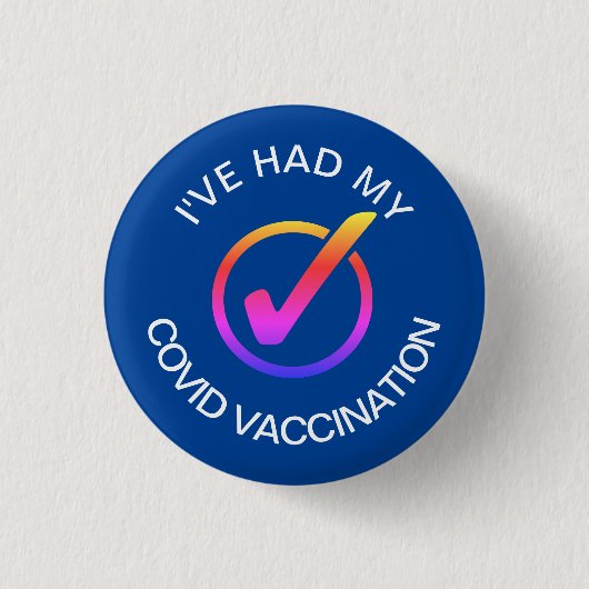 Ik heb mijn COVID-vaccinatiepijn gehad Ronde Button 3,2 Cm (Voorkant)