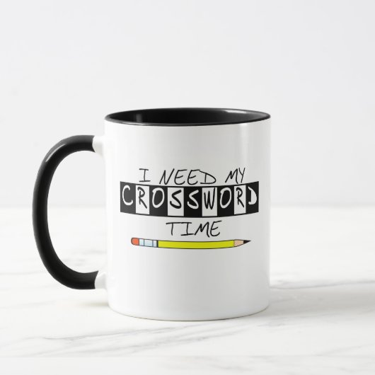 Ik heb mijn Crossword tijd t-shirts en cadeaus nod Mok (Links)