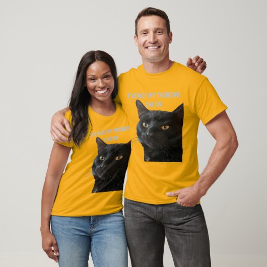 Ik heb mijn denkende kat op grappig woordgrapje t-shirt (Unisex)