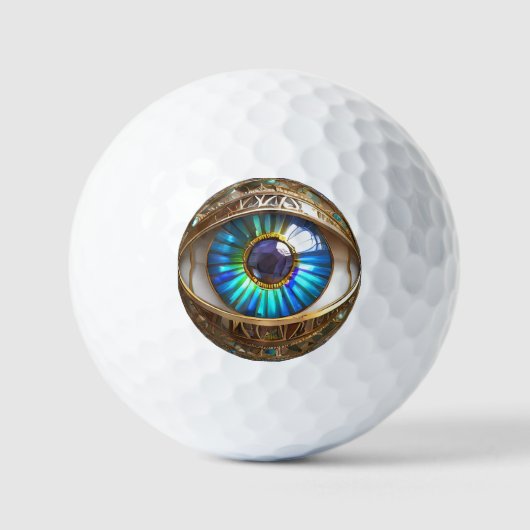 Ik heb mijn derde oog op jou golfballen (Voorkant)