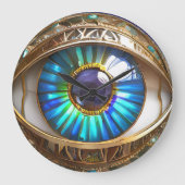 Ik heb mijn derde oog op jou grote klok (Voorkant)