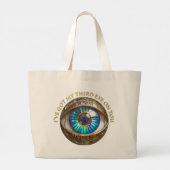 Ik Heb Mijn Derde Oog Op Jou Grote Tote Bag (Achterkant)