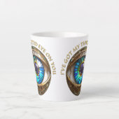 Ik heb mijn derde oog op jou latte mok (Voorkant)