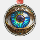 Ik heb mijn derde oog op jou metalen ornament (Voorkant)