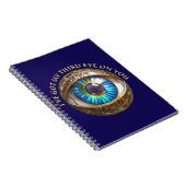 Ik heb mijn derde oog op jou notitieboek (Rechterzijde)
