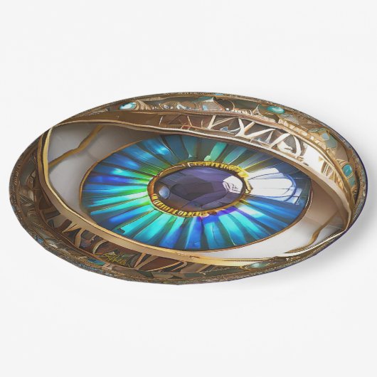 Ik heb mijn derde oog op jou papieren bordje (Gekanteld)