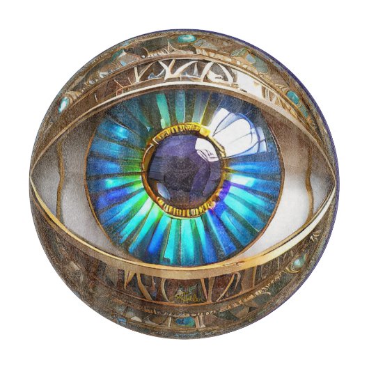 Ik heb mijn derde oog op jou snijplank (Voorkant)