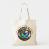 Ik heb mijn derde oog op jou tote bag (Achterkant)