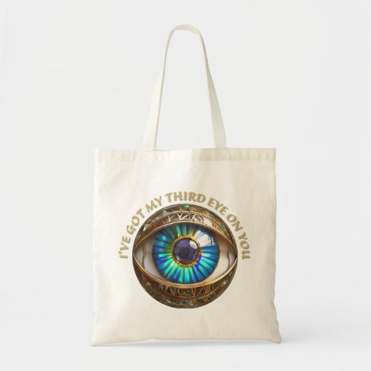 Ik heb mijn derde oog op jou tote bag (Voorkant)