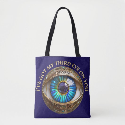 Ik heb mijn derde oog op jou tote bag (Voorkant)