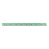 Ik heb mijn eenden in een ribbon van de Row Satin. Satijnen Lint (Voorkant)