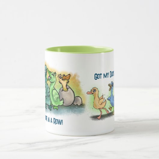 Ik heb mijn eenden in een rij. ~mok Mok (Midden)