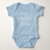 Ik heb mijn eerste tand baby bodysuit (Voorkant)