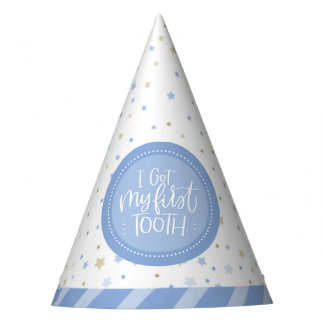 Ik heb mijn eerste Tandgebarentaal Pet Feesthoedjes