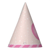 Ik heb mijn eerste tandteken Peach&Pink Party Pet Feesthoedjes (Links)