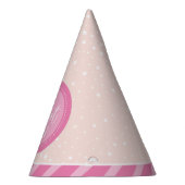 Ik heb mijn eerste tandteken Peach&Pink Party Pet Feesthoedjes (Rechts)