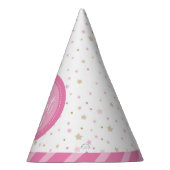 Ik heb mijn eerste tandteken roze feestje Pet Feesthoedjes (Rechts)