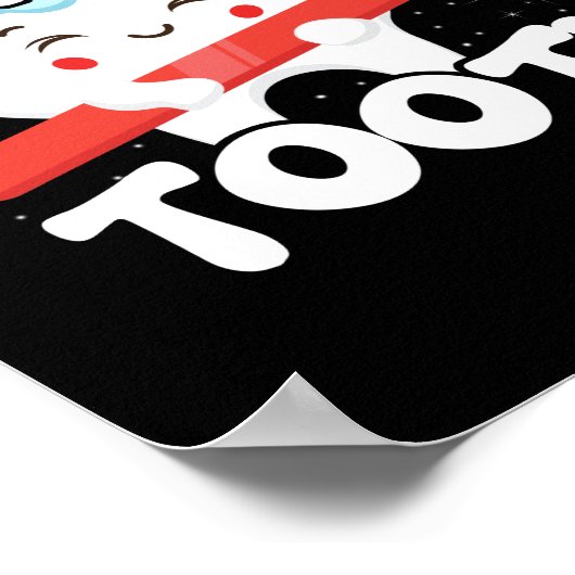 Ik heb mijn eerste Tandwiet Cute Baby Tooth Out Cf Poster (Hoek)