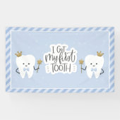 Ik heb mijn eerste Tooth Party banner (Horizontaal)