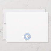 Ik heb mijn eerste Tooth persoonlijke fotokaart ve Feestdagenkaart (Achterkant)