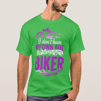 Ik heb mijn eigen bike niet, maar ik heb mijn eige t-shirt
