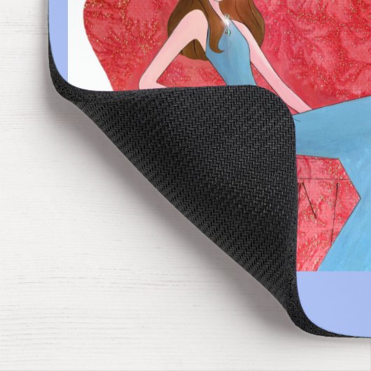 "Ik heb mijn enige tijd nodig!" Muismat (Hoek)