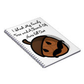 Ik heb mijn familieboom geschoren notitieboek (Rechterzijde)