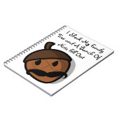 Ik heb mijn familieboom geschoren notitieboek (Linkerzijde)