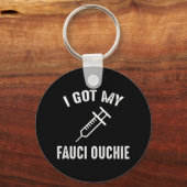 Ik heb mijn Fauci Ouchie ProVaccine Sleutelhanger (Voorkant)