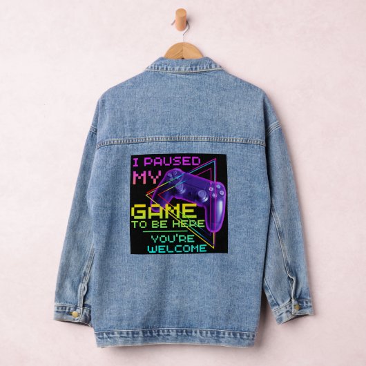IK HEB MIJN GAME GESPECIALISEERD OM HIER TE ZIJN. DENIM JACKET (Hangar)