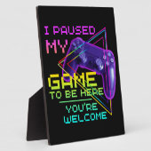 IK HEB MIJN GAME GESPECIALISEERD OM HIER TE ZIJN. FOTOPLAAT (Zijkant)