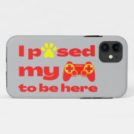 IK HEB MIJN GAME GESPECIEERD OM HIER grappig TE ZI Case-Mate iPhone Case