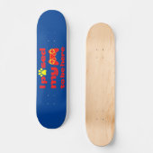IK HEB MIJN GAME GESPECIEERD OM HIER grappig TE ZI Persoonlijk Skateboard (Voorkant)