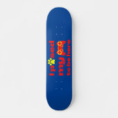 IK HEB MIJN GAME GESPECIEERD OM HIER grappig TE ZI Persoonlijk Skateboard (Voorkant)